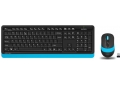 A4Tech Fstyler FG1010 беспроводная+мышь (black/blue)