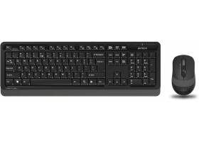 A4Tech Fstyler FG1010 GREY,беспроводная+мышь (черно-серый)