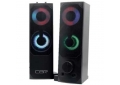 Колонки CBR CMS 514L, USB 2.0, 6 Вт, RGB-подсветка, 1.3м.