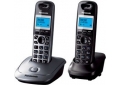 Р/телефон Panasonic KX-TG2512RU1 (2трубки DECT, АОН,Caller ID,ди