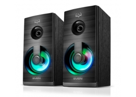 Колонки SVEN SPS-512, 6Вт (питание от USB, подсветка)мдф, пласти
